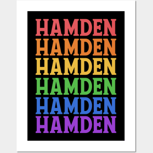 HAMDEN COLORFUL CHRISTMAS Posters and Art